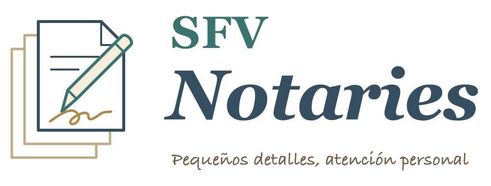 SFV Notaries — Pequeños detalles, atención personal